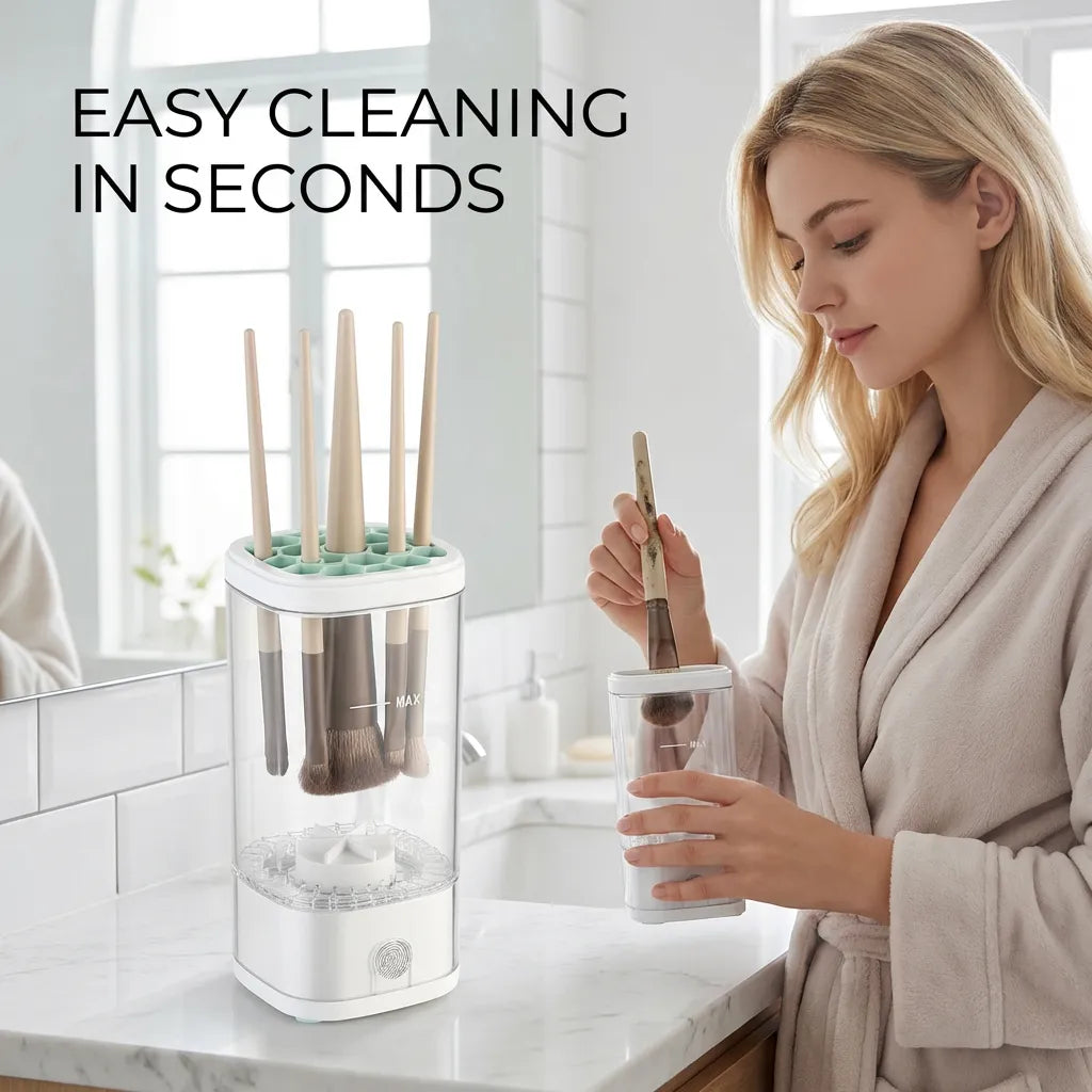 💄 Electric Makeup Multi-Functional Cosmetic Brush Cleaner