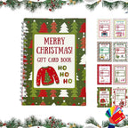 Merry Surprises Christmas Gift Card Book