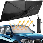 SunGuard Pro™ – Foldable Umbrella Windshield Sunshade