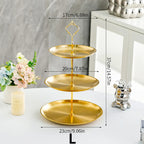🍰 Stainless Steel Dessert Tower Stand