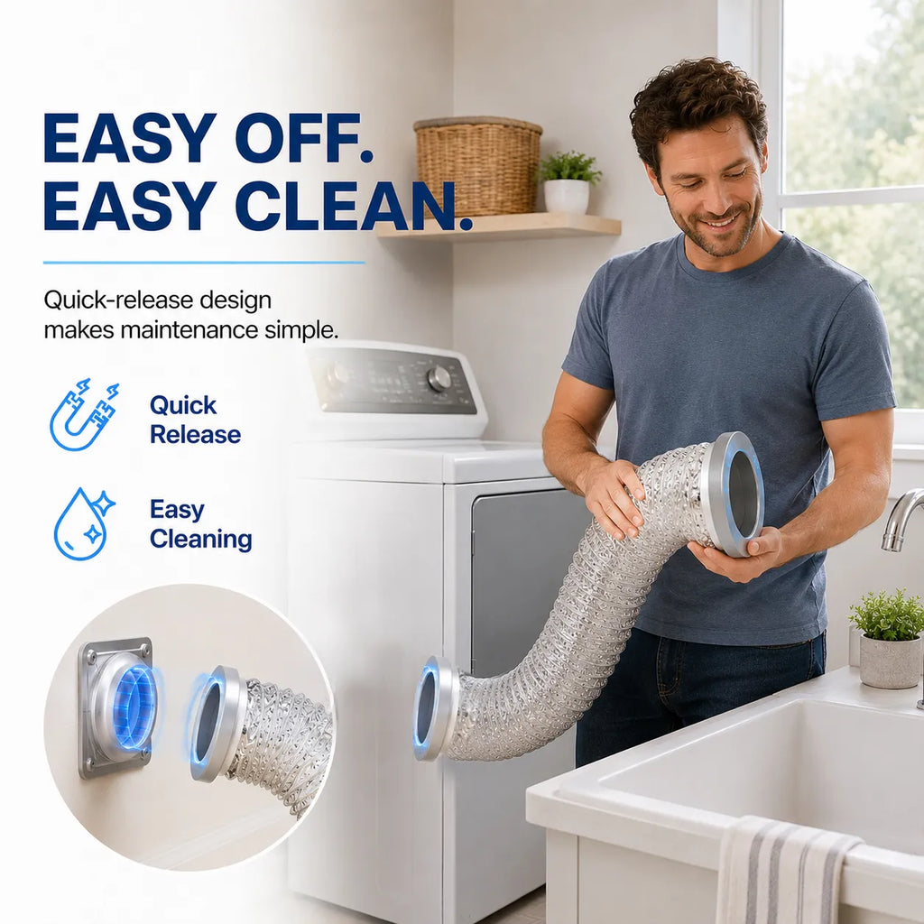 Magnetic Dryer Vent Connector