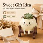 🐱 Potted Cat Swing Rocking Chair Ornament
