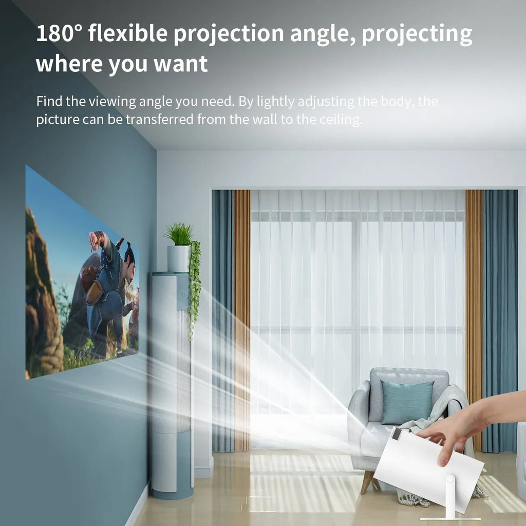 Smart Mini Projector – Bring the Theater to Your Home and Outdoors 🎬
