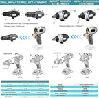 High-Performance Power Drill Set