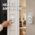 Hear-It-Anywhere Wireless Doorbell Chime