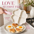 Four-Heart Nonstick Breakfast Pan