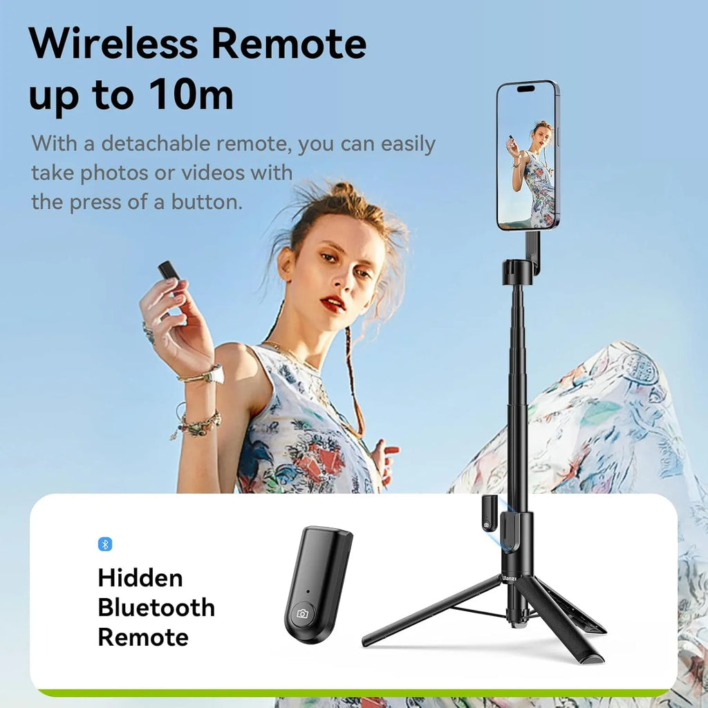 Magnetic Tripod for Mobile Phones - Capture Moments Effortlessly!