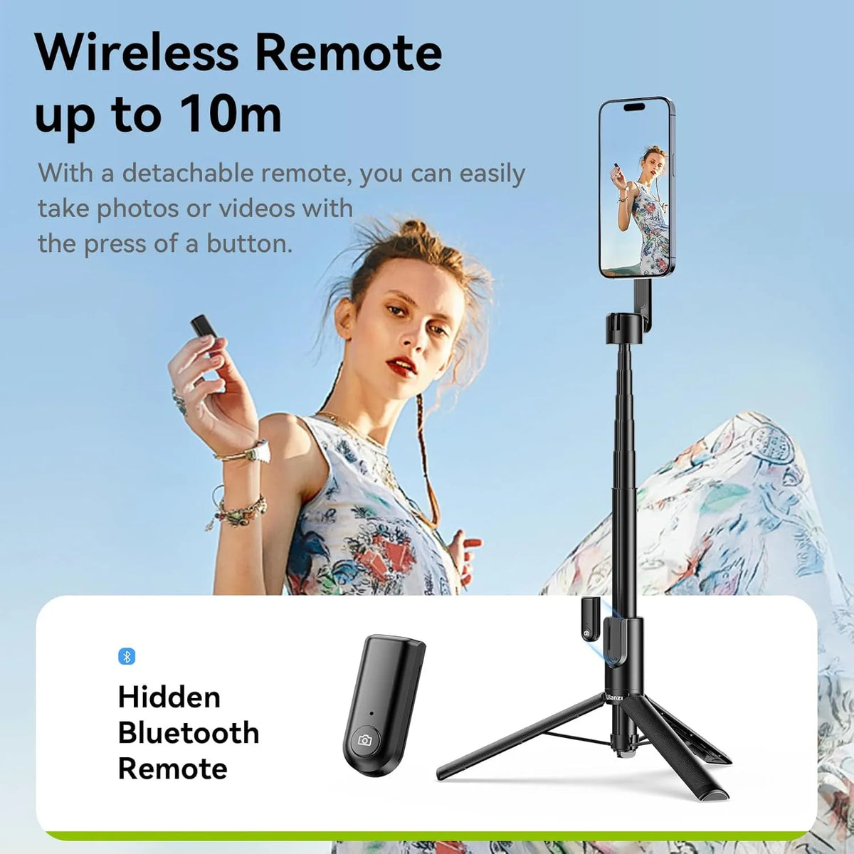 Magnetic Tripod for Mobile Phones - Capture Moments Effortlessly!