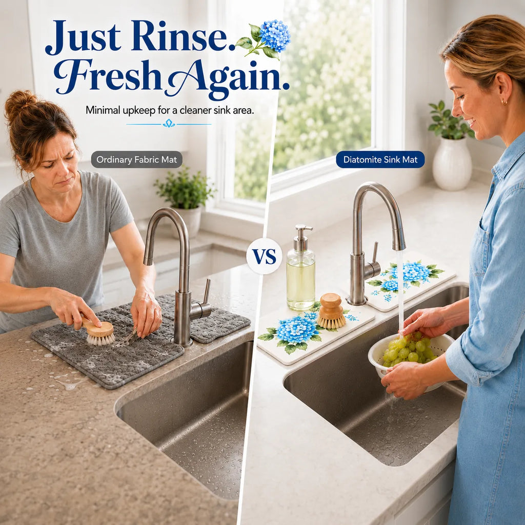 Diatomite Kitchen Sink Mat