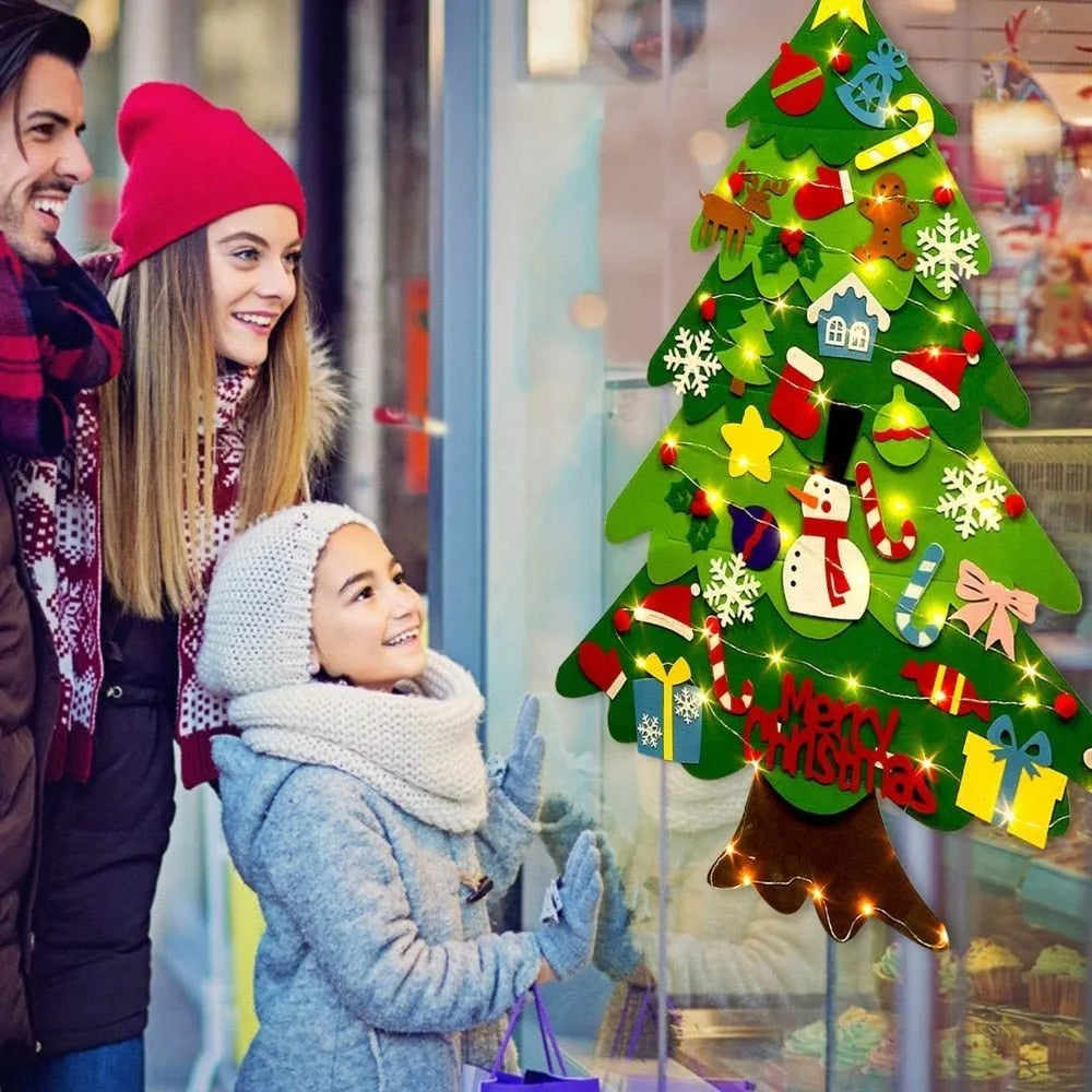 🎁DIY Filz-Weihnachtsbaum-Set