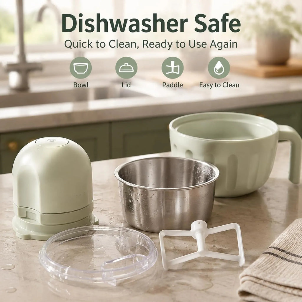Rechargeable One-Touch Ice Cream Maker