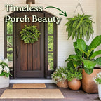 🌿23.62-Inch Artificial Boston Ferns – Realistic Faux Hanging Greenery