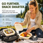 🥗 Portable Snack Tray