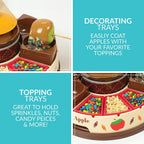 Dip & Decorate Chocolate and Caramel Apple Party Maker