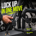 Flexible Chain Lock for Bikes, Scooters & Helmets