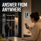 M20 Wireless Video Doorbell Camera with Motion Alerts, Two-Way Talk & Indoor Chime