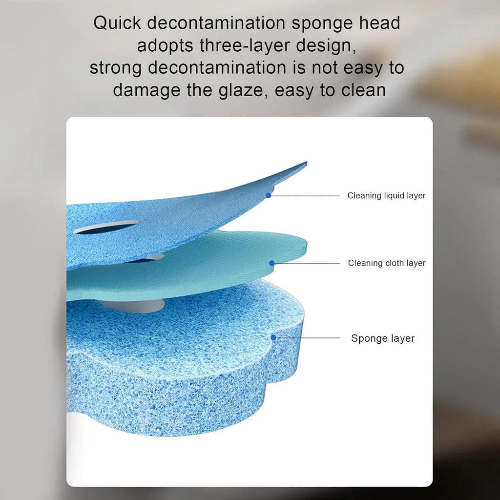 Wall Mounted Toilet Brush - Hygienic and Efficient Bathroom Cleaning Solution