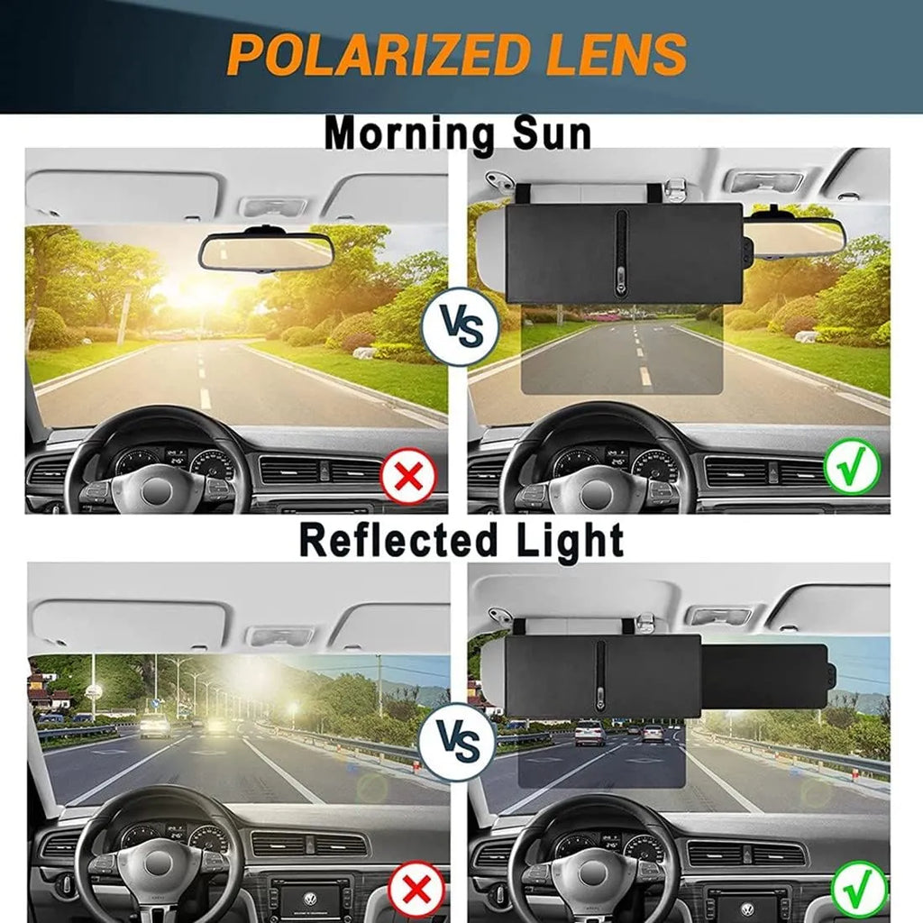 Polarized Car Sun Visor Extension