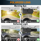 Polarized Car Sun Visor Extension