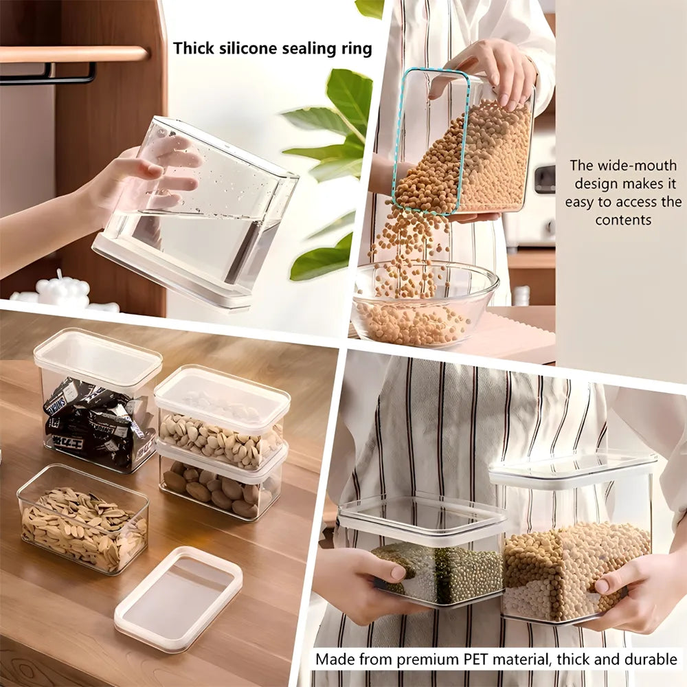 🧂 Under Cabinet Spice Rack with 3 Airtight Hanging Jars