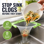 No-Mess Corner Sink Strainer Kit