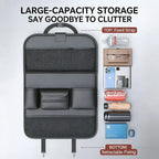 🚗 Car Seat Back Organizer with Foldable Tray Table