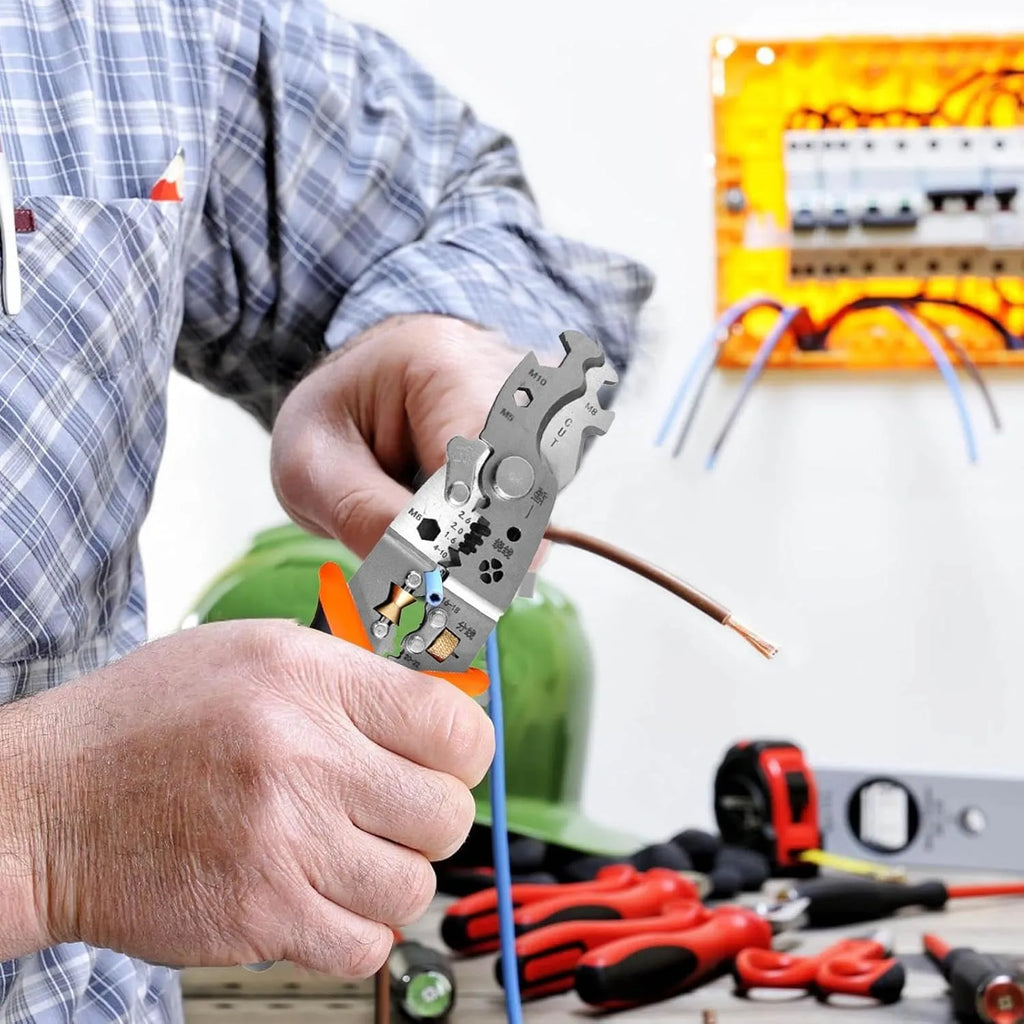 Multifunctional Wire Stripper Crimping Pliers