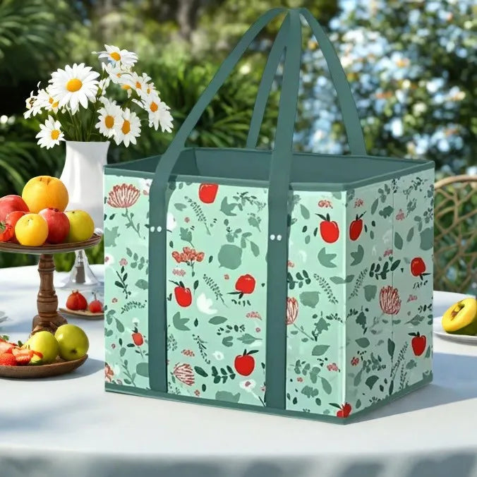 Thickened reusable shopping bag (foldable, sturdy, waterproof) 🛒✨