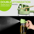 2-in-1 Olive Oil Sprayer for Cooking 470ml
