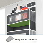🚪 Door-mounted hanging storage organizer bags