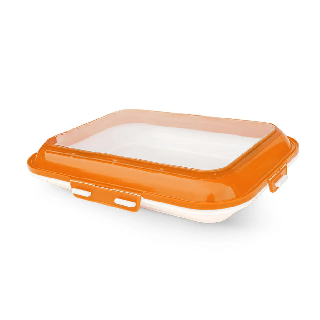 Reusable Flexible-Film Food Preservation Tray