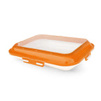 Reusable Flexible-Film Food Preservation Tray