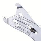 Portable Precise Thread Size Checker Keychain