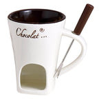 🍫 Chocolate Fondue Mug with Fork