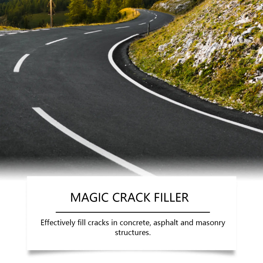 Waterproof Asphalt & Concrete Crack Filler