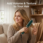 ✨ 2-In-1 Negative Ion Hair Straightener Brush