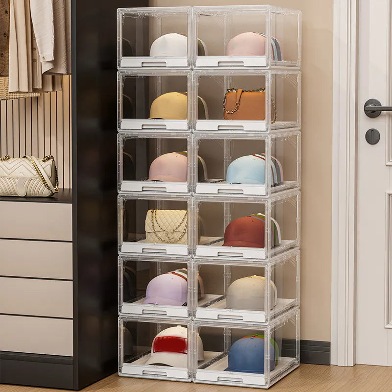 🧢 Premium Stackable Hat Storage Organizer