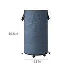 🧺 Rolling Collapsible Laundry Hamper