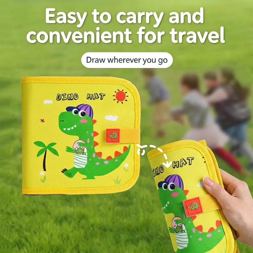 🎨Portable Reusable Drawing Board Set for Kids – Erasable Educational Travel Art Toy