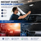 ☀️ Car Windshield Sun Shade Umbrella