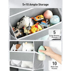 🧺 5-Tier Over-the-Door Hanging Storage Organizer