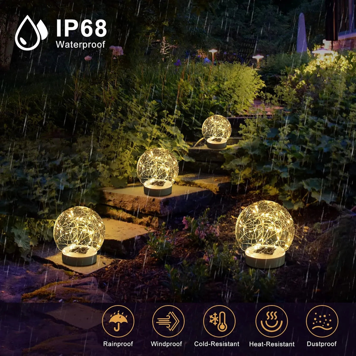 🌟 All-Night Glow, Zero-Maintenance ✨ Solar Floating Pool Lights That Wow