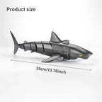 🦈💦2.4G Remote Control Shark Toy – Realistic Swimming RC Shark for Kids