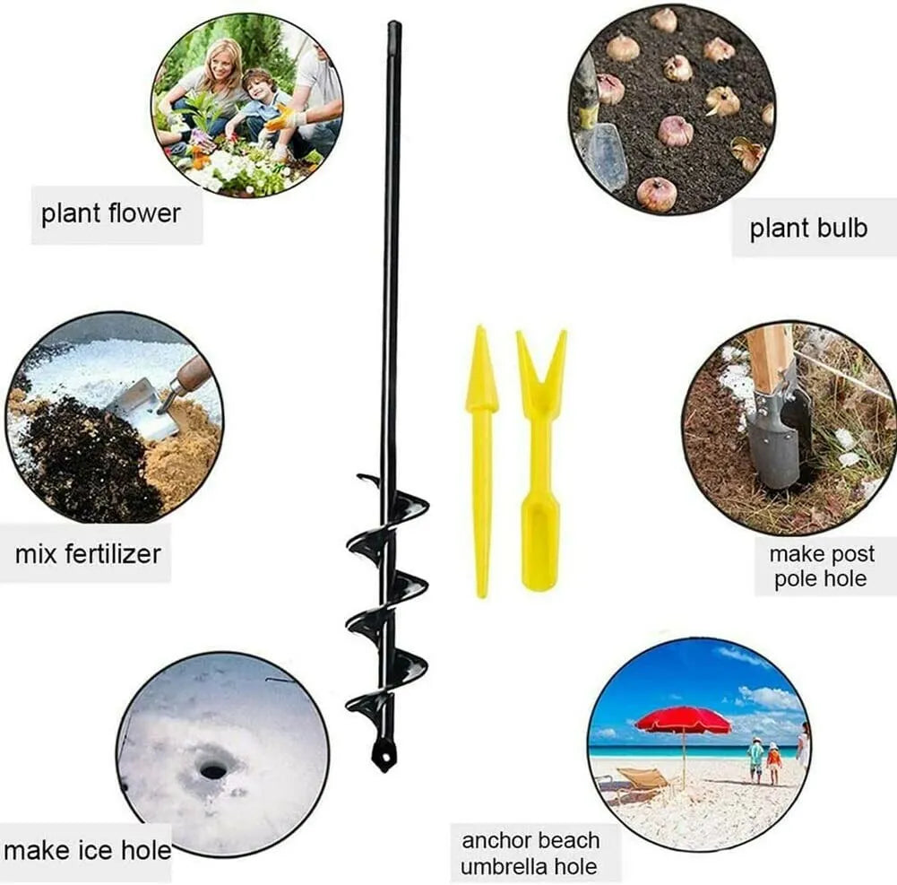 Easy Gardening Auger Spiral Drill Bit - Buy More Save More