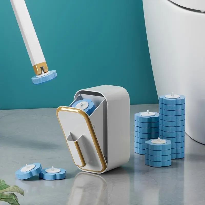Wall Mounted Toilet Brush - Hygienic and Efficient Bathroom Cleaning Solution
