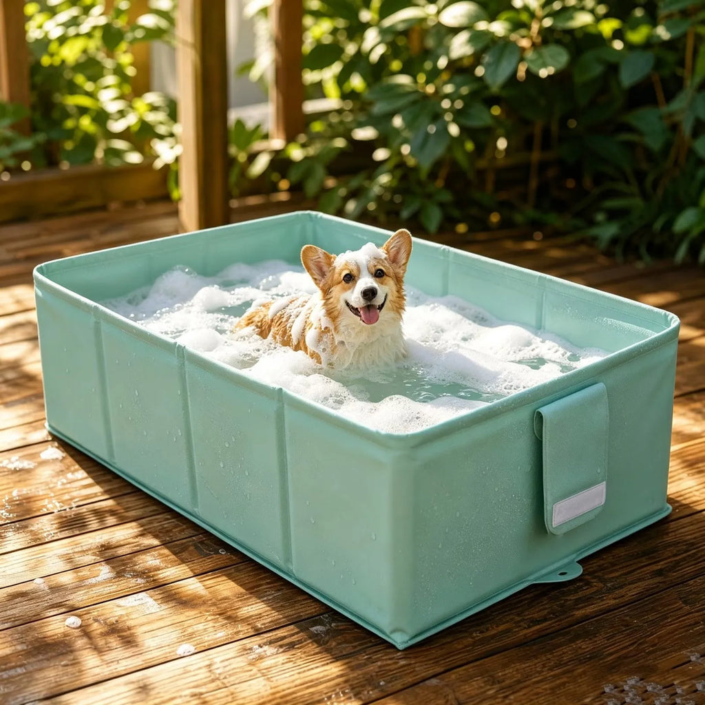Fold-Flat Bath & Play Set