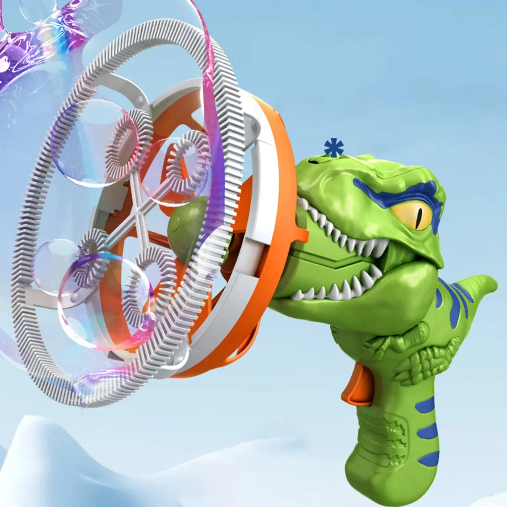 Electric Dinosaur Bubble Machine