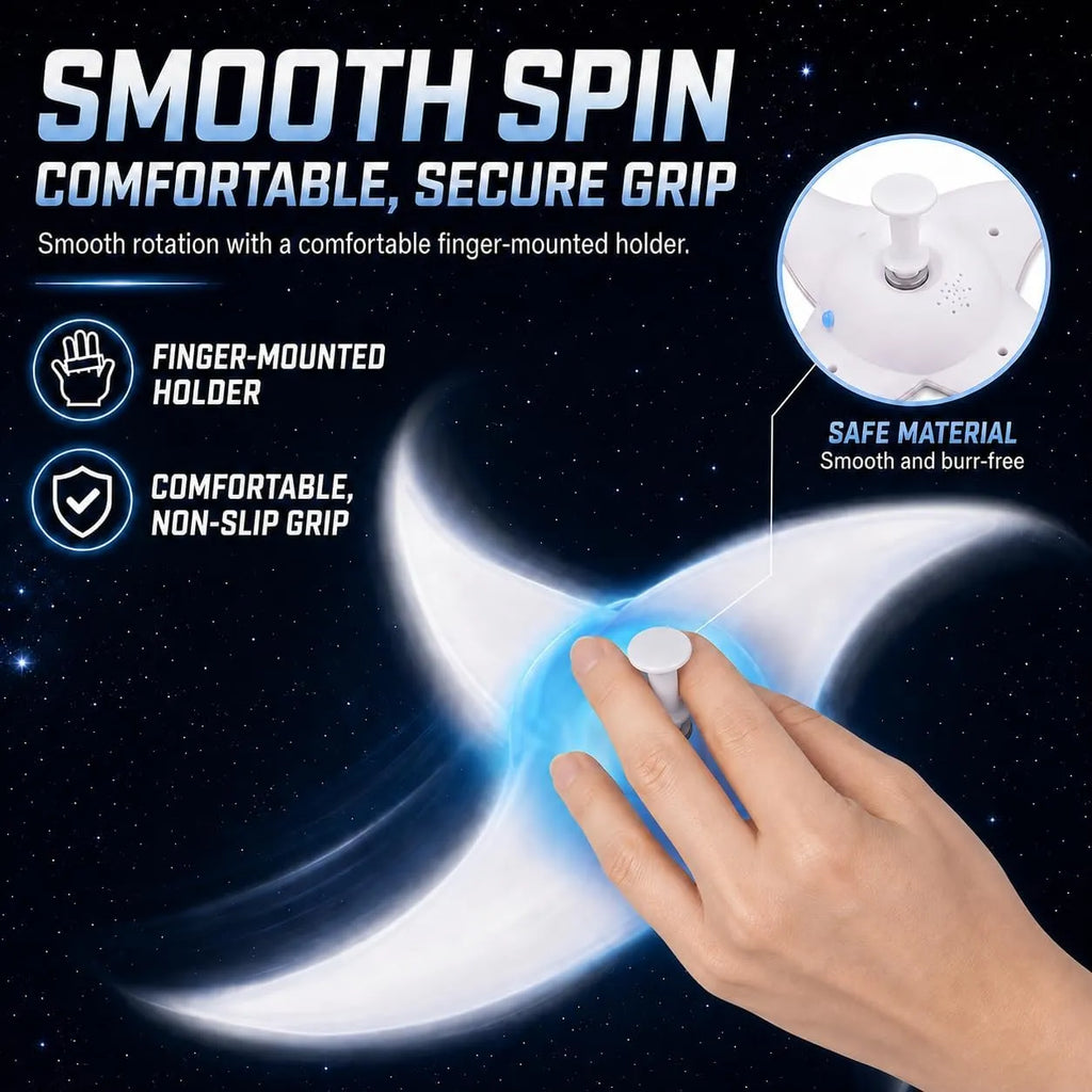 Spiral Cyclone Light Blade – Rechargeable Light & Sound Spinner