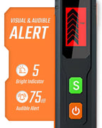 Natural Gas Leak Detector, With Audible & Visual Alarm