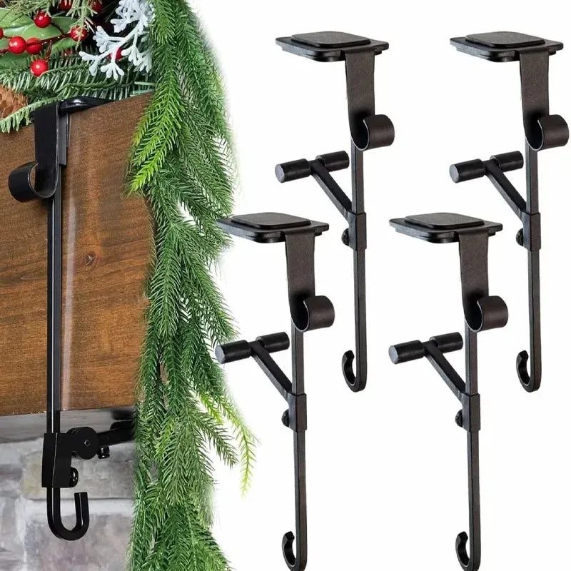 🛒Fireplace Stocking and Garland Hanger